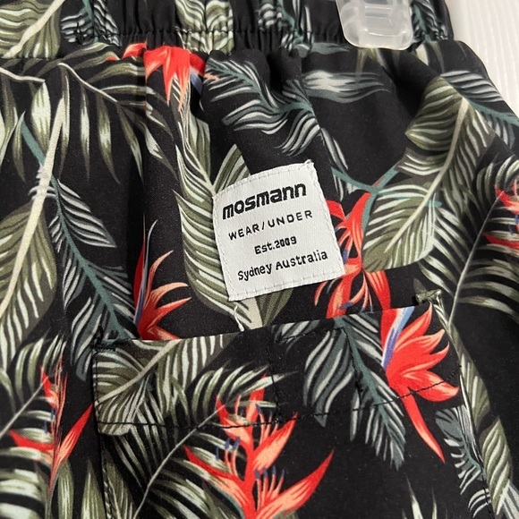 Men’s small tropical swimming shorts - Picture 4 of 4
